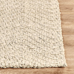 Herringbone Ivory Rug - Ornate Home