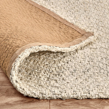 Herringbone Ivory Rug - Ornate Home