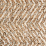 Herringbone Natural/Ivory Rug - Ornate Home