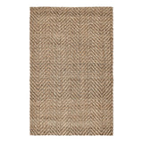 Herringbone Natural Rug - Ornate Home