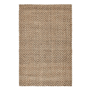 Herringbone Natural Rug - Ornate Home