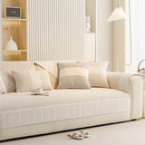 Herringbone Sofa Protector Cover, Non-Slip Couch Cover for Seat, Back & Arms - Ornate Home