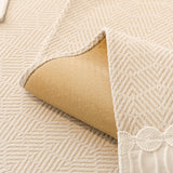 Herringbone Sofa Protector Cover, Non-Slip Couch Cover for Seat, Back & Arms - Ornate Home