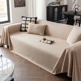 Herringbone Textured Sofa Throw Blanket, Durable Pet Friendly Modern Couch Slipcover - Ornate Home