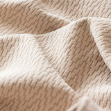 Herringbone Textured Sofa Throw Blanket, Durable Pet Friendly Modern Couch Slipcover - Ornate Home