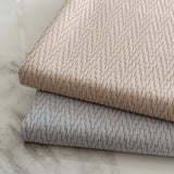 Herringbone Textured Sofa Throw Blanket, Durable Pet Friendly Modern Couch Slipcover - Ornate Home