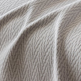 Herringbone Textured Sofa Throw Blanket, Durable Pet Friendly Modern Couch Slipcover - Ornate Home