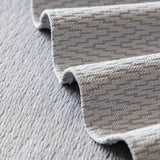 Herringbone Textured Sofa Throw Blanket, Durable Pet Friendly Modern Couch Slipcover - Ornate Home