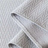 Herringbone Textured Sofa Throw Blanket, Durable Pet Friendly Modern Couch Slipcover - Ornate Home