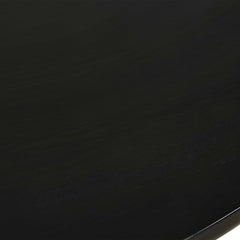 Hersch Black Round Dining Table - Ornate Home