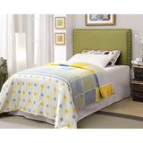 Herstal Green Twin Headboard - Ornate Home