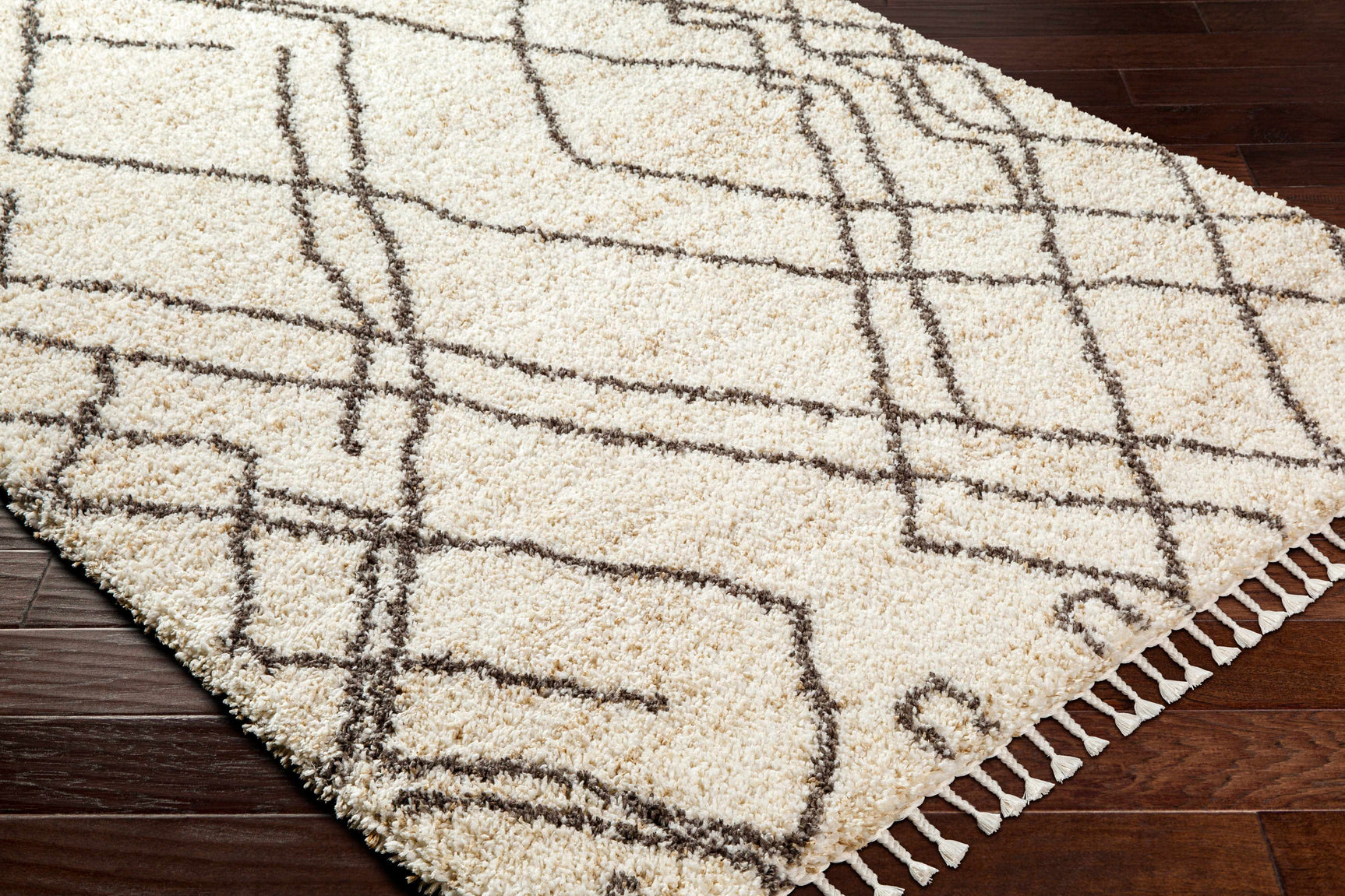 Hersz Cream Area Rug - Clearance - Ornate Home