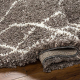 Hersz Gray Area Rug - Clearance - Ornate Home