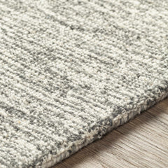 Hertfordshire Gray Trellis Tassel Wool Rug - Clearance - Ornate Home
