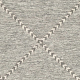 Hertfordshire Gray Trellis Tassel Wool Rug - Clearance - Ornate Home