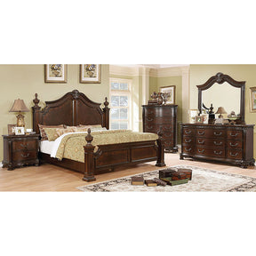 Hesperos Brown Cherry Mirror - Ornate Home