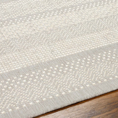 Hessa Cream Outdoor Area Rug - Clearance - Ornate Home