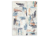 Hessland Multi 8' x 10' Washable Rug (Online Special Price) - Ornate Home