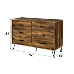 Hestia Walnut Dresser - Ornate Home