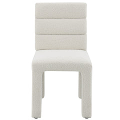 Hettie Beige Boucle Side Chair (Set of 2) - Ornate Home