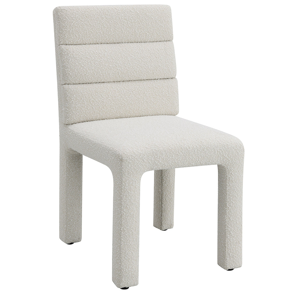 Hettie Beige Boucle Side Chair (Set of 2) - Ornate Home