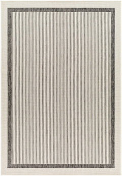 Hevel Black & White Outdoor Area Rug - Clearance - Ornate Home