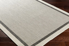 Hevel Black & White Outdoor Area Rug - Clearance - Ornate Home