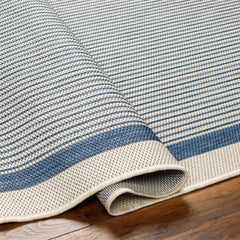 Hevel Blue Outdoor Area Rug - Clearance - Ornate Home