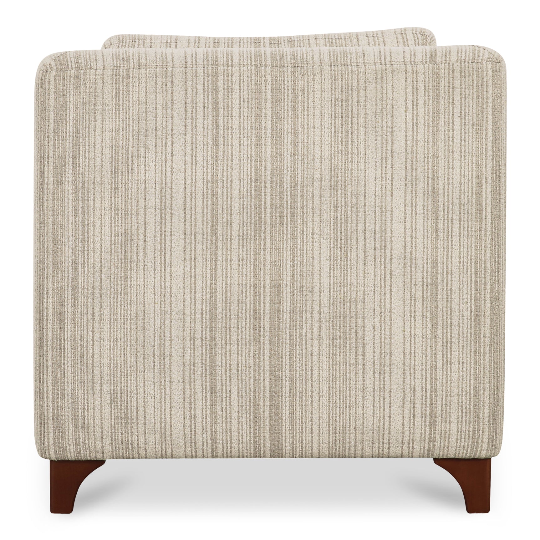Hewitt Beige Stripe Accent Chair - Ornate Home
