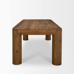Hewitt Brown Rectangular Dining Table