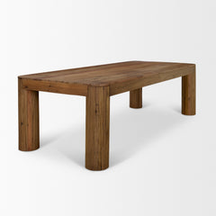 Hewitt Brown Rectangular Dining Table