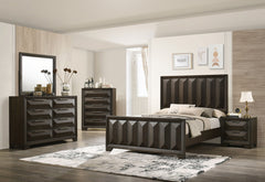 Hexham Espresso Eastern King Bed - Ornate Home