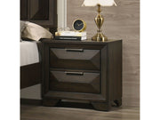 Hexham Espresso Nightstand - Ornate Home