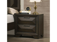 Hexham Espresso Nightstand - Ornate Home