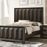 Hexham Espresso Queen 4 Piece Bedroom Set - Ornate Home