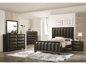Hexham Espresso Queen 5 Piece Bedroom Set w/Chest - Ornate Home