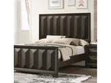 Hexham Espresso Queen Bed - Ornate Home
