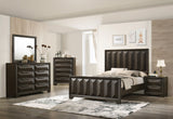 Hexham Espresso Queen Bed - Ornate Home