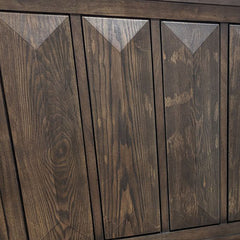 Hexham Espresso Queen Bed - Ornate Home