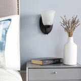 Heysham Black Iron Wall Sconce - Clearance - Ornate Home