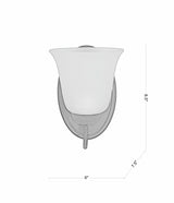 Heysham Black Iron Wall Sconce - Clearance - Ornate Home