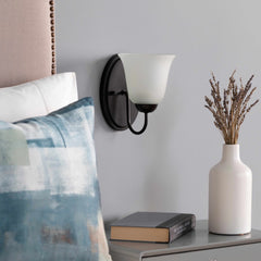 Heysham Black Iron Wall Sconce - Clearance - Ornate Home