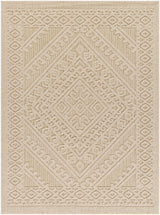 Hibah Bone Outdoor Area Rug - Clearance - Ornate Home