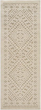 Hibah Bone Outdoor Area Rug - Clearance - Ornate Home