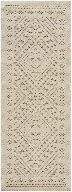 Hibah Bone Outdoor Area Rug - Clearance - Ornate Home