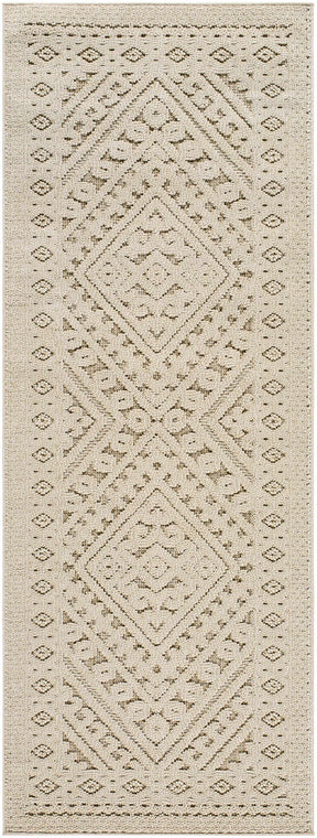 Hibah Bone Outdoor Area Rug - Clearance - Ornate Home
