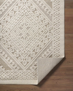 Hibah Bone Outdoor Area Rug - Clearance - Ornate Home