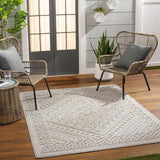 Hibah Natural Gray Outdoor Area Rug - Clearance - Ornate Home