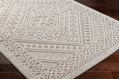 Hibah Natural Gray Outdoor Area Rug - Clearance - Ornate Home