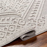 Hibah Natural Gray Outdoor Area Rug - Clearance - Ornate Home